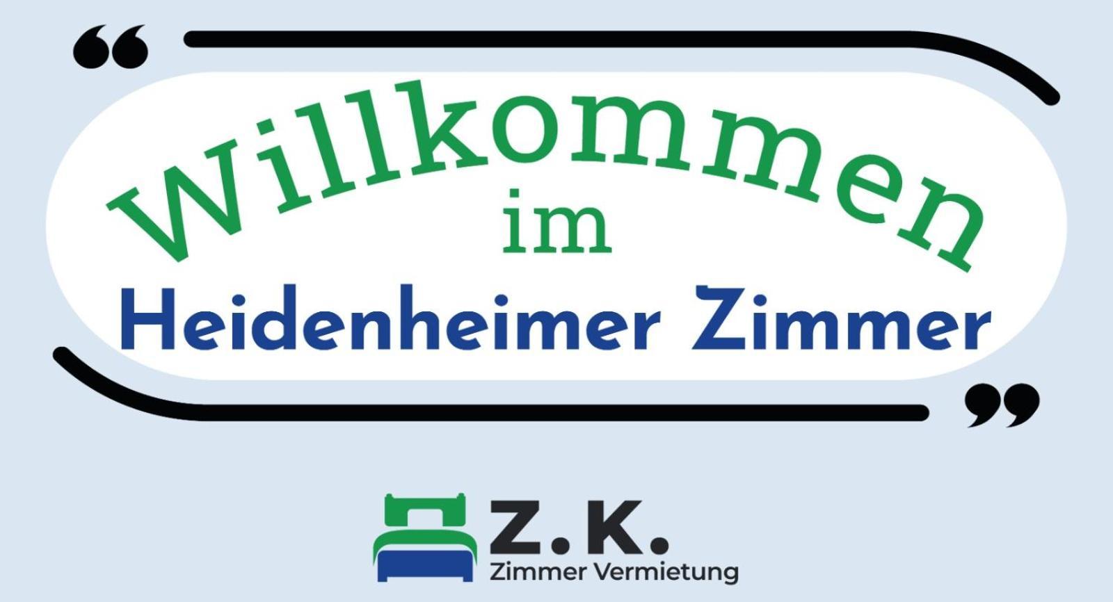 Heidenheimer Zimmer מראה חיצוני תמונה